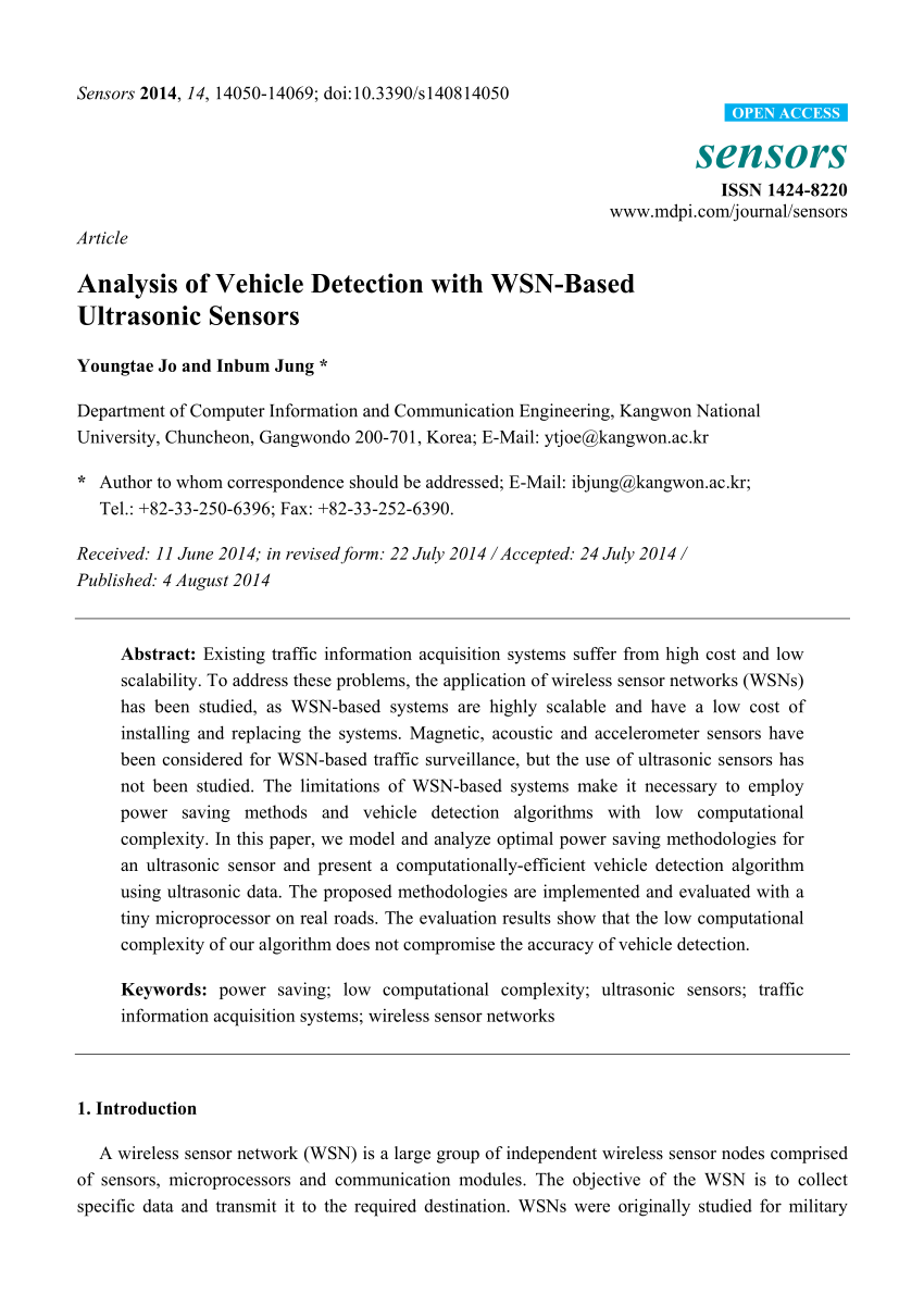 ultrasonic sensor pdf